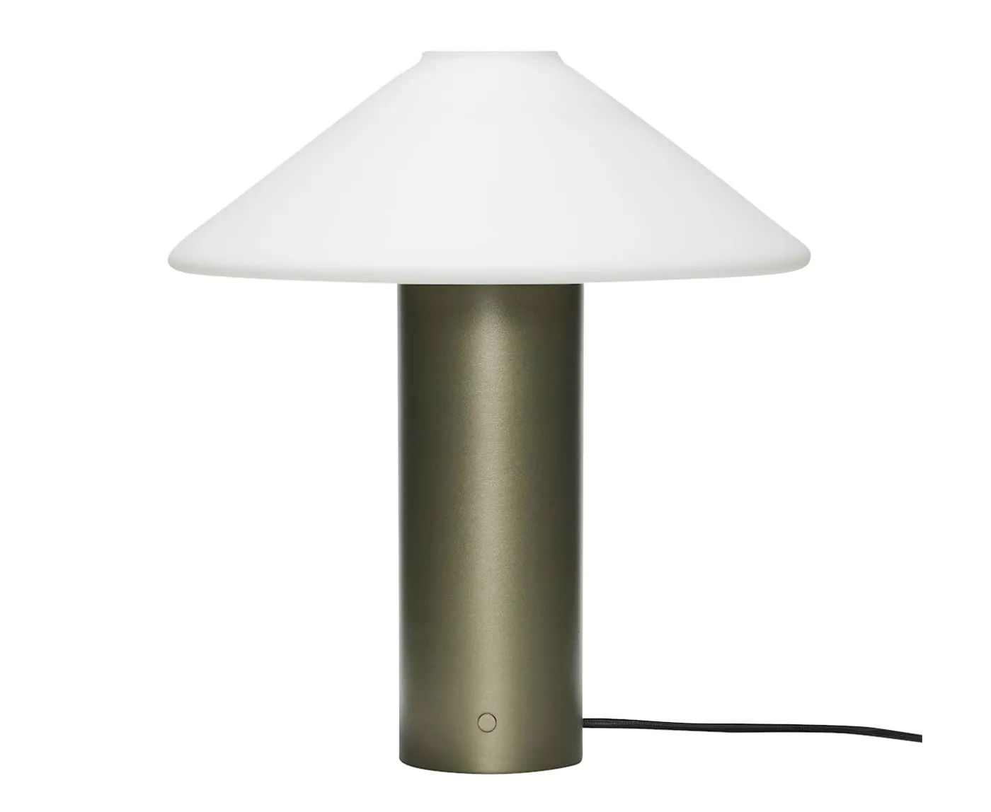 Hübsch Orbit Bordslampa Dark Green 40cm