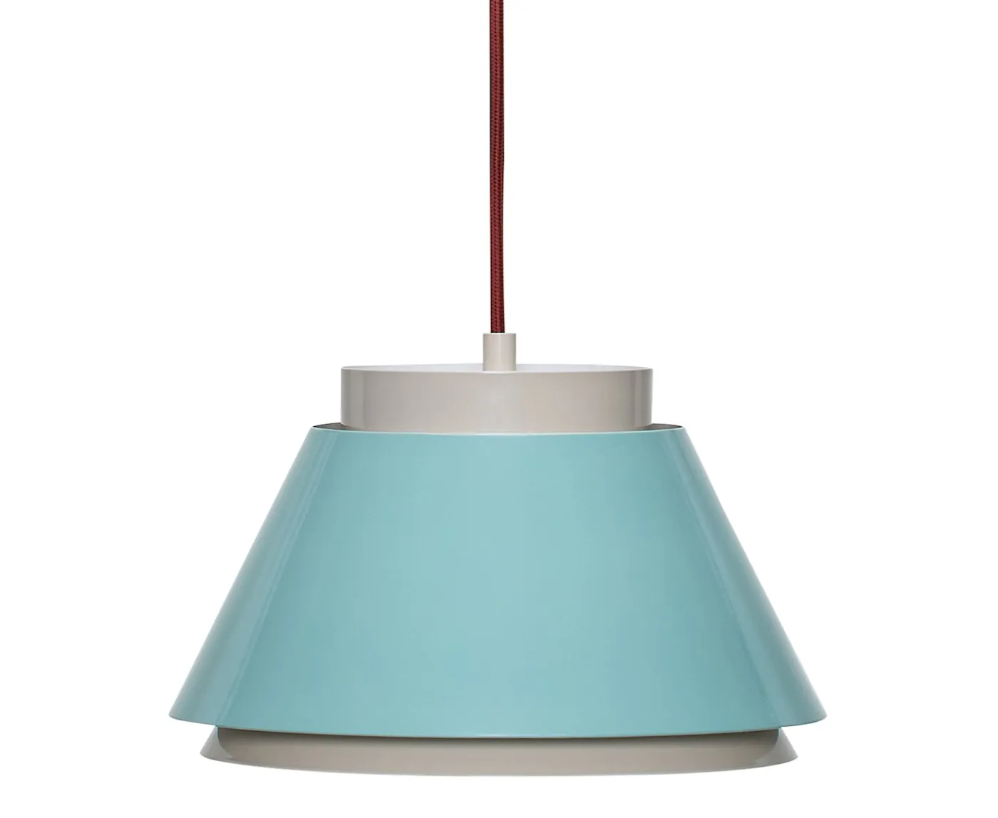 Hübsch Remi Taklampa Blue Beige 15cm
