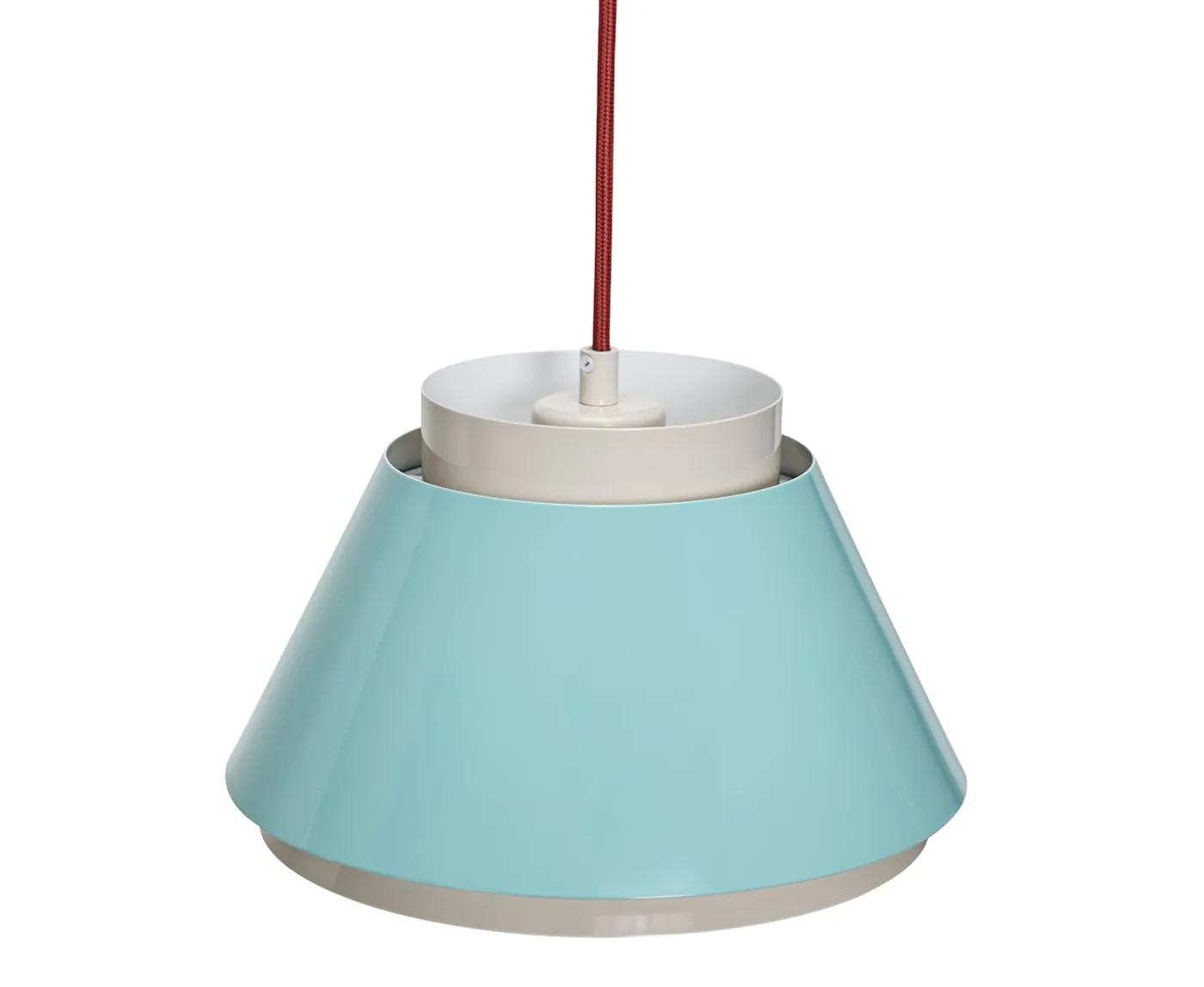 Hübsch Remi Taklampa Blue Beige 15cm