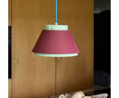 Hübsch Remi Taklampa Green Red 15cm