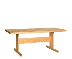 Hübsch Skak Matbord Natural 195x95