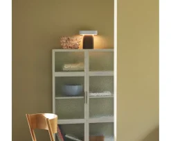 Hübsch Sleek Bordslampa Brown/Light Grey 25cm