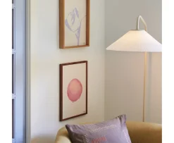 Hübsch Solid Golvlampa Sand 158cm
