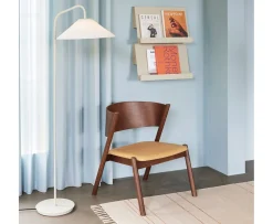 Hübsch Solid Golvlampa Sand 158cm
