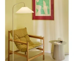 Hübsch Solid Golvlampa Sand 158cm