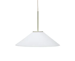 Hübsch Solid Taklampa White/Sand Ø44