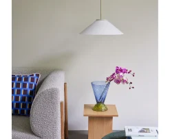 Hübsch Solid Taklampa White/Sand Ø44