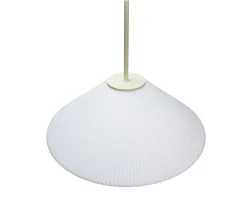 Hübsch Solid Taklampa White/Sand Ø44