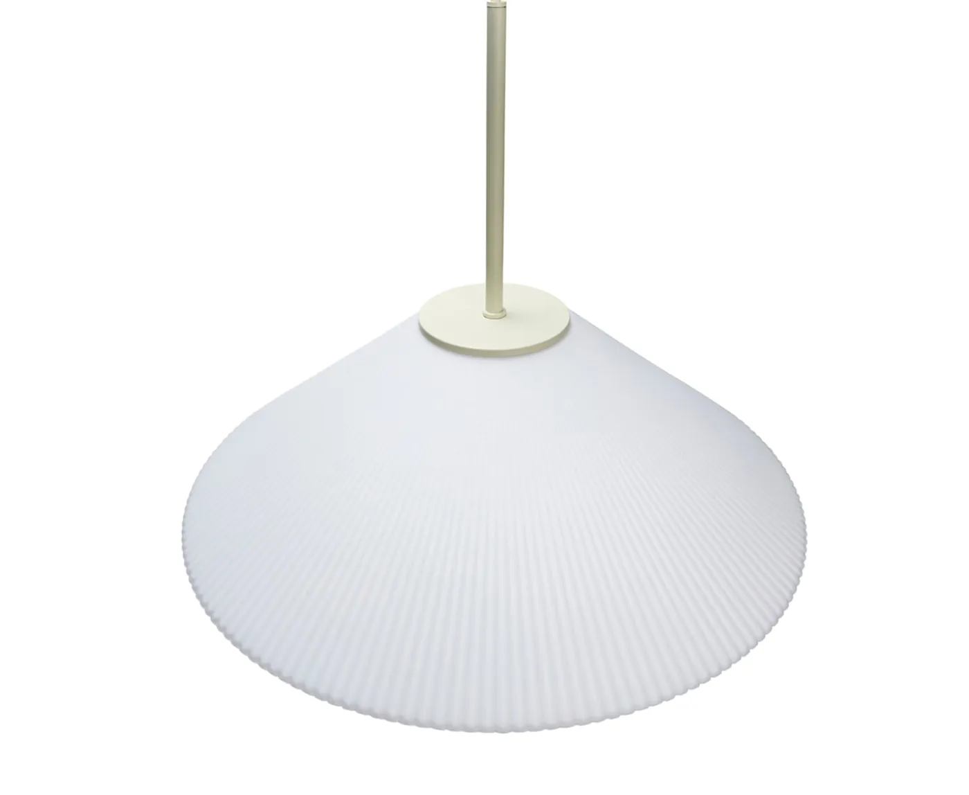 Hübsch Solid Taklampa White/Sand Ø44