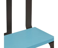 Hübsch Step Pall Blue Brown
