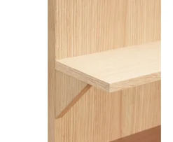 Hübsch Straight Vägghylla Natural 40x50