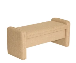 Hübsch Well Bänk Sand 100cm