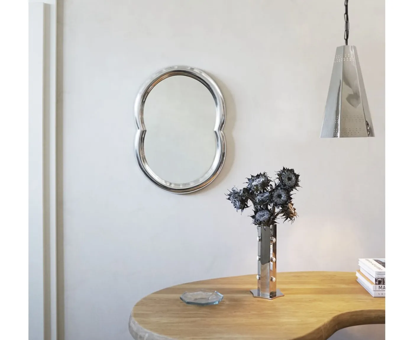 Hein Studio Infinity Spegel Silver 70x50