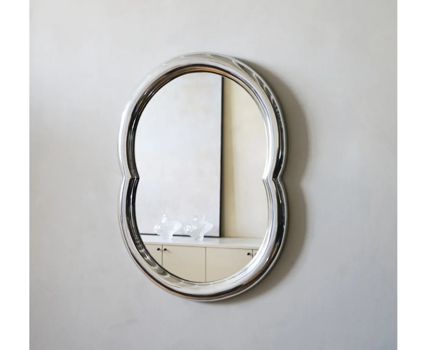 Hein Studio Infinity Spegel Silver 70x50