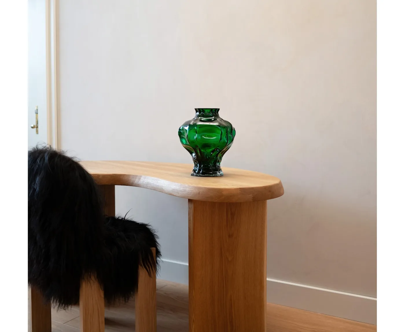 Hein Studio Ammonit Vas Green Large