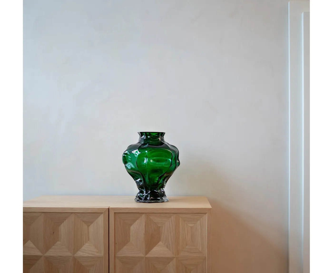 Hein Studio Ammonit Vas Green Large