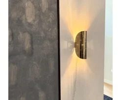 Hein Studio Giselle Vägglampa Brass