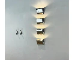 Hein Studio Jolene Vägglampa Polished Steel