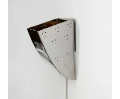 Hein Studio Jolene Vägglampa Polished Steel