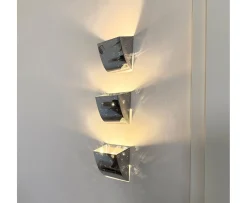 Hein Studio Jolene Vägglampa Polished Steel