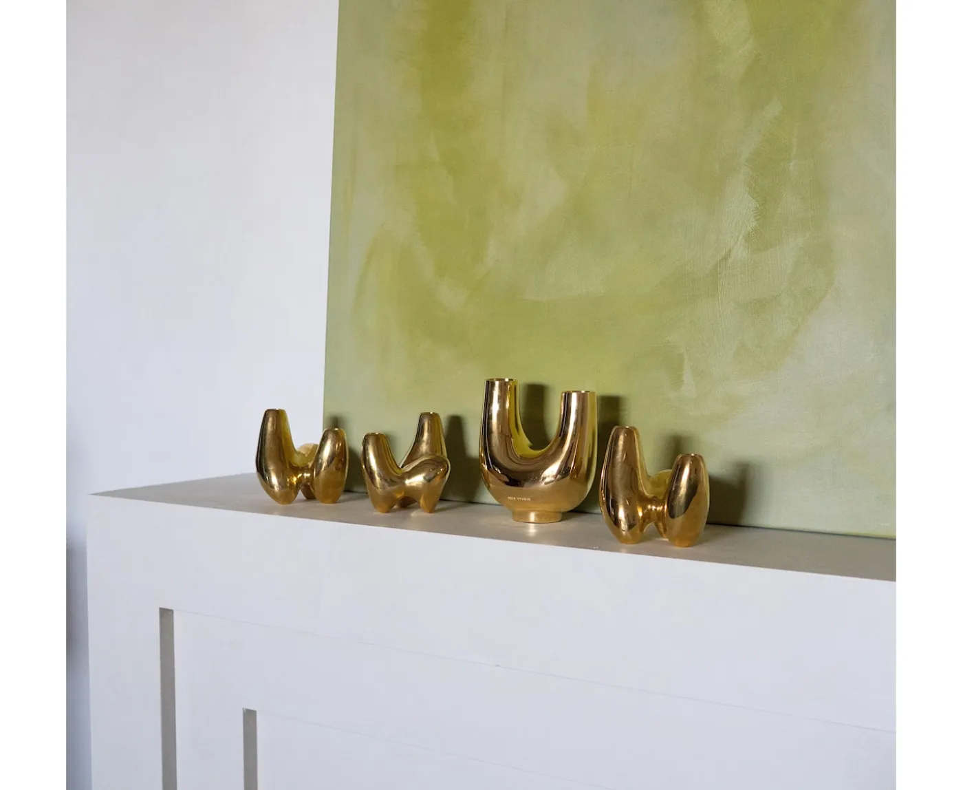 Hein Studio Kazumi Vas Brass 19cm