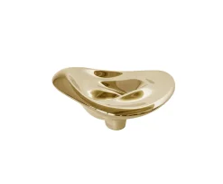 Hein Studio Ripple no. 02 Väggkrok Brass Large