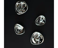 Hein Studio Ripple no. 02 Väggkrok Titanium Large