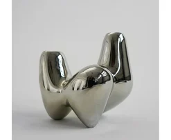 Hein Studio Unity Ljusstake Titanium 14cm