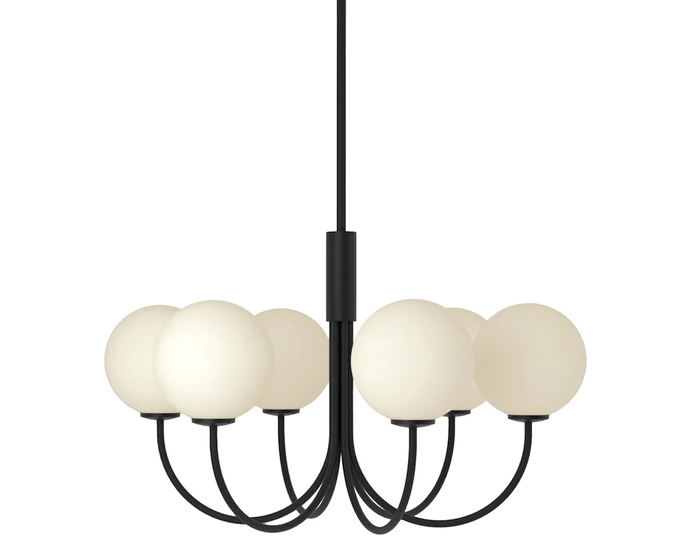 Herstal Ballon 6 Taklampa Svart