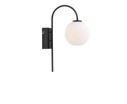 Herstal Ballon Vägglampa Svart