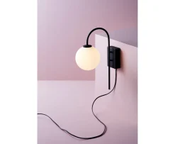 Herstal Ballon Vägglampa Svart