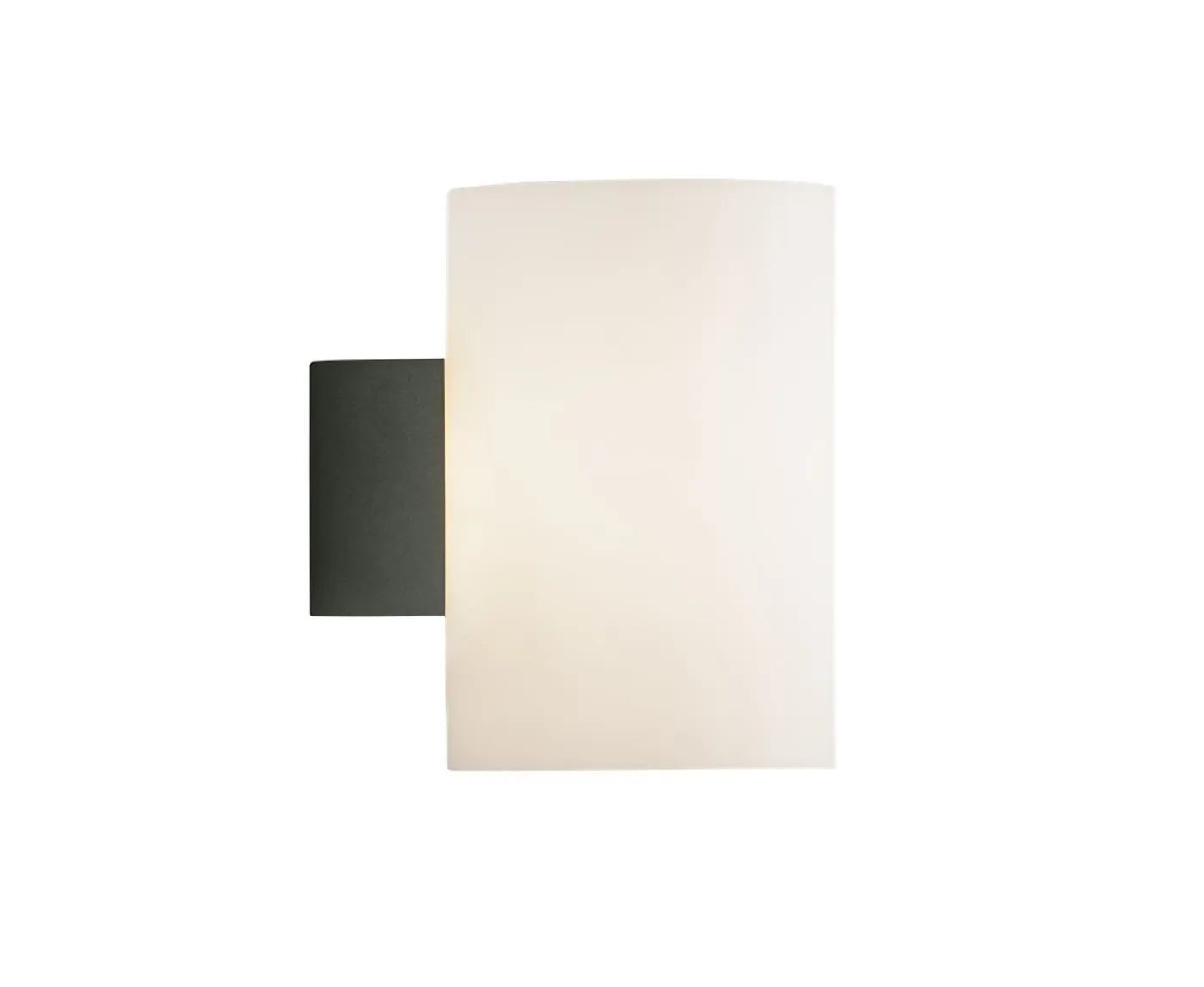 Herstal Evoke Vägglampa Antracit/Opal glas Large