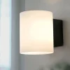Herstal Evoke Vägglampa Antracit/Opal glas Small
