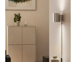 Herstal Evoke Vägglampa Krom Small