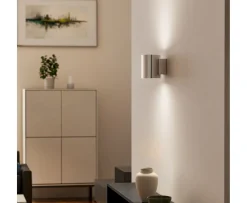 Herstal Evoke Vägglampa Krom Small
