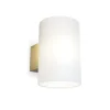 Herstal Evoke Vägglampa Satin brass/Opal glas Large