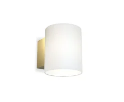 Herstal Evoke Vägglampa Satin brass/Opal glas Small