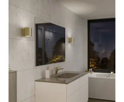 Herstal Evoke Vägglampa Satin brass Small