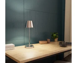 Herstal Gil il Grande Bordslampa Krom