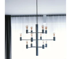 Herstal Manola 12 LED Taklampa Krom