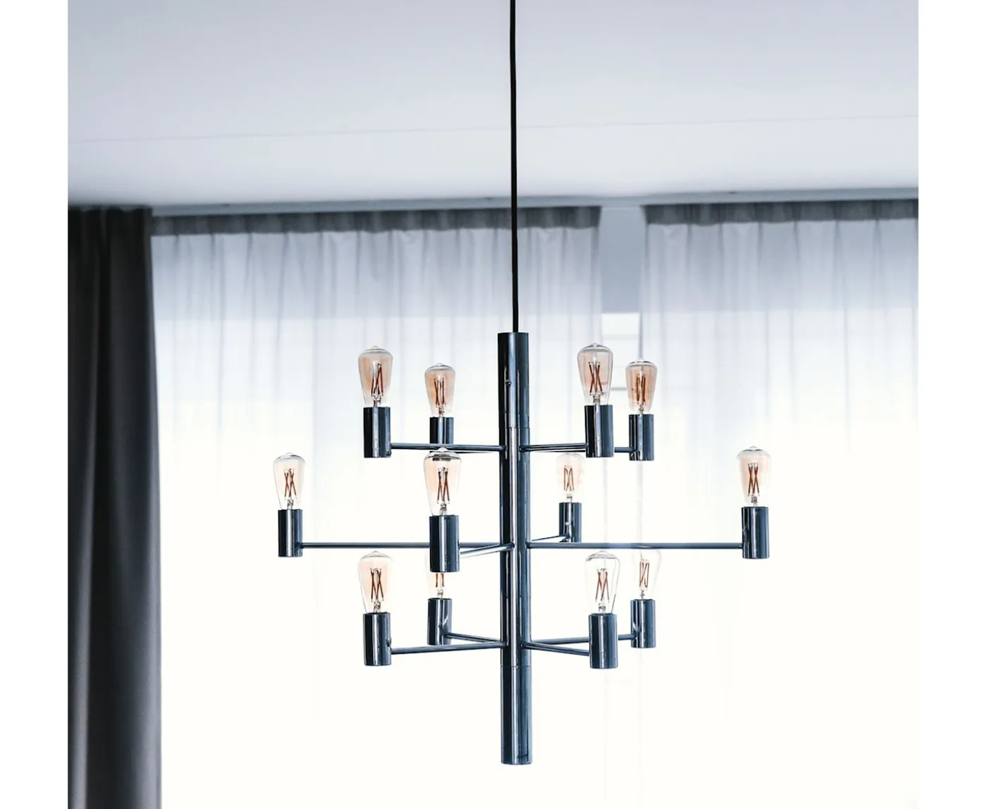 Herstal Manola 12 LED Taklampa Krom