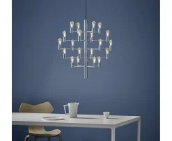 Herstal Manola 20 LED Taklampa Krom