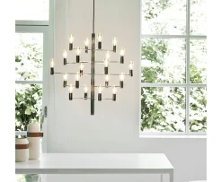 Herstal Manola 20 LED Taklampa Krom