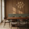 Herstal Manola 20 LED Taklampa Mässing Satin Brass