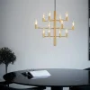 Herstal Manola 12 LED Taklampa Mässing Satin Brass
