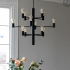 Herstal Manola 12 LED Taklampa Svart