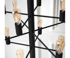 Herstal Manola 12 LED Taklampa Svart