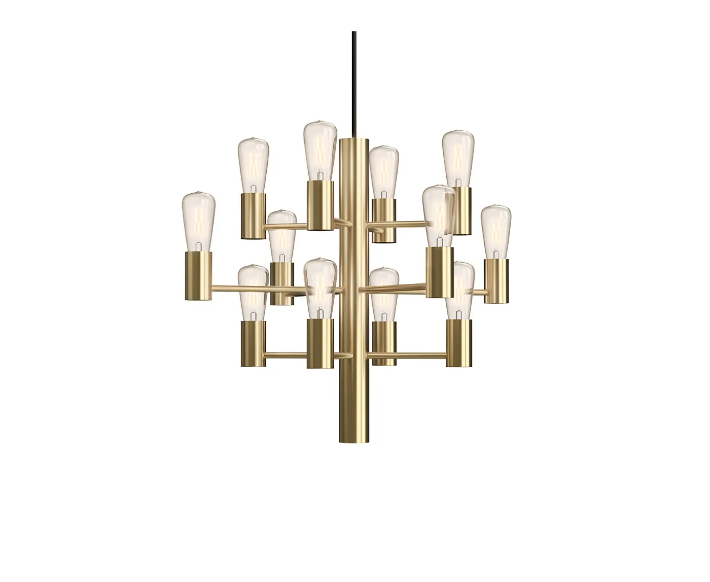 Herstal Manola Mini 12 Taklampa Satin Mässing