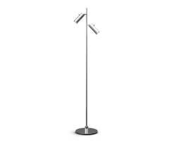 Herstal Pipeline Golvlampa Krom