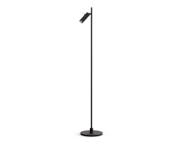 Herstal Pipeline Golvlampa Mattsvart Enkel